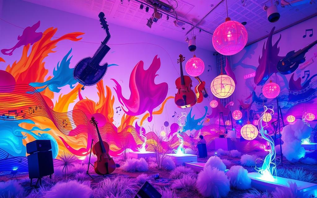 Immersive experiences in music and art