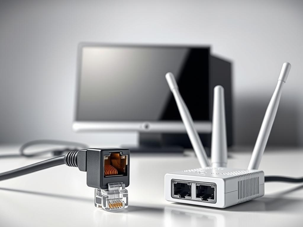 wired versus wireless network interface